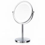 Beautifly Oglinda cosmetica Beautifly Looking Glass Light, 14, 5 cm, Marire 10x, USB-C, LED, Reglare la 360°, Argintiu (Looking Glass Light)