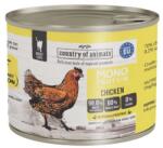 Country Of Animals Cat Monoprotein Chicken 200g csirke, nedves macskaeledel