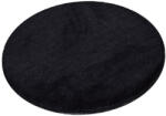 Chilai Home Covor Chilai Home 882CHL1042, diametru 90 cm, fire acrilice antibacteriene, negru (882CHL1042) Covor