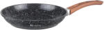 Goldmann Tiga Goldmann GM-0428, 28 cm, acoperire marmorată, pentru plite cu inducție, negru (GM-0428)