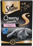 Sheba Creamy Snacks krémes jutalom macskáknak lazaccal 4x12g