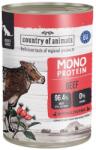 Country Of Animals Dog Monoprotein Beef 400g marhahús, nedves kutyaeledel