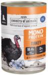 Country Of Animals Puppies Monoprotein Turkey 400g puly, nedves táplálék kölyökkutyák számára