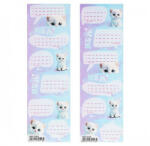 Starpak 6 db-os füzetcímke - Cute Kitty - kétféle (584207) (584207)