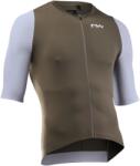 Northwave Extreme Evo rövid ujjú kerékpáros mez - homok/szürke