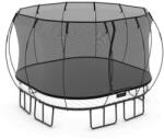 Springfree Trampoline® Large Square (S113) Trambulină cu plasă de protecție, 340 × 340 cm (S113)