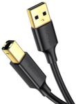 UGREEN USB Type B nyomtatókábel (dugasz) - USB 2.0 (dugasz) 480 Mbps 1.5 m fekete (US135 10350)