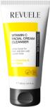 Revuele Vitamin C Facial Cream Cleanser, крем-почистващ гел с витамин C за блясък и изравняване на тена, 150 ml