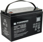 Powermat AGM Akkumulátor - 12V 100Ah, Gondozásmentes - VRLA technológia (PM1202) (POW-PM1202)