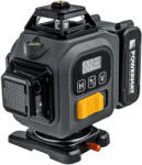 Powermat 4D Keresztvonalas Lézer - 16 vonal, 360°, Zöld lézer - 40m hatótáv (PM-PLK-4DM3) (POW-PM1494)
