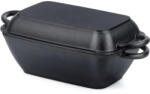  Öntöttvas tepsi fedővel 37, 5 x 19 cm 3, 5 + 1, 5 liter (279010)