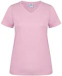 Slazenger Дамска тениска Slazenger Ladies V Neck Tee Shirt - Baby Pink