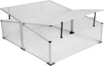 Linder Exclusiv Melegágy, alumínium vázas MC4347 - 120 x 100 x 30/40 cm (MC4347)