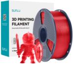 Sunlu PLA филамент Sunlu PLA+, 1.75 mm, 1.0 kg, Transparent Red