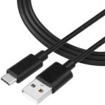 Tactical Smooth Thread kábel USB-A/USB-C 0, 3 m, fekete (57983104148)