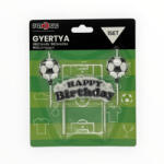 FunCakes Gyertya szett, Happy birthday, football, 3db (653093)
