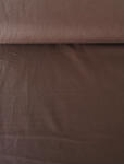  Egyszínű pamutvászon textil - 160 cm sötét csokibarna színben