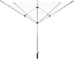 Mobikon Uscator haine de gradina argintiu negru 260x185x180 cm (0000406065)