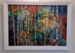 Padurea de mesteceni, pictura pe panza