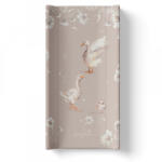 BabySteps Saltea de infasat cu spate intarit si margini de protectie 50x80 cm, Goose Family (2339)