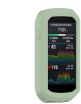  Accure szilikon tok GPS kerékpáros navigációhoz Garmin Edge 1050 - világoszöld (0808001397B)