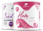 Nature’s Finest Beauty Hyaluron + Hair Vitamins | colagen, acid hialuronic și biotină pentru piele hidratată și păr puternic și sănătos | rutină zilnică de frumusețe din interior