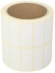 Shamiro 50x20mm, 2 pályás öntapadós papír címke (2000 címke/tekercs, 76mm cséve)