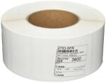 Shamiro 61x34, 5 mm, tekercses PET címke (5000 címke/tekercs)