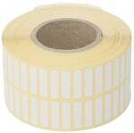 Shamiro 20x5mm, 2 pályás öntapadós papír címke (10000 címke/tekercs, 40mm cséve)