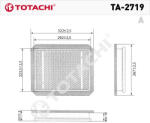 Totachi TA-2719 levegőszűrő