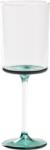 Zafferano Pahar de vin alb Discobolo 310 ml verde (DS00612) Pahar