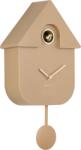 Karlsson Ceas de perete Modern Cuckoo Oro, maro deschis (KA6094BR)