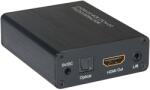 TECHLY IDATA HDMI-EA4K Аудио екстрактор SPDIF 5.1CH, аналогов 3.5mm 2CH с HDMI 4K60Hz (IDATA HDMI-EA4K)