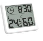 TOO WS-301-W hőmérséklet és páratartalom kijelzéssel fehér időjárás állomás (TOO WS-301-W) - officedepot