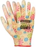 Verken Mănuși de grădinărit cu imprimeu floral FLORID 8/M