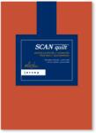 Scanquilt JERSEY ELASTIC LYCRA lepedő, téglaszín, 180×200 cm (27449)