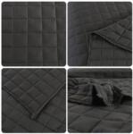 Posteloholici 1272052 Anti-stressz súlyozott takaró 5 kg, 150 × 200 cm, szürke