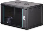 ASSMANN Dynamic-N falra szerelhető hálózati szekrény 7U 600x450mm fekete összeszereletlen DN-37101 (DN-37101)