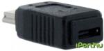 StarTech Mini USB Micro USB Átalakító Fekete 3cm UUSBMUSBFM (UUSBMUSBFM)