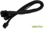 SilverStone Egyéb EPS 8 pin Tápkábel Fekete 30cm SST-PP07-EPS8B (SST-PP07-EPS8B)