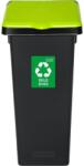 IGOTREND Szelektív hulladékgyűjtő 53 l FLAP BIN, fekete/zöld