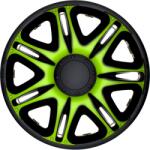 J-Tec 15" DÍSZTÁRCSA NASCAR ZÖLD-FEKETE, 4db (JACKY15113)