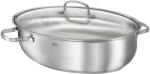 RÖSLE Tava de cuptor Rosle Elegance ovala, inox 1810, capacitate 8L, cu capac din sticla (13150)