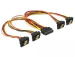 Delock Кабел Power SATA - 4 x SATA 15 Pin, 30cm (DELOCK-60167) - xtreme