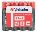 Verbatim Батерия, Verbatim ALKALINE BATTERY AA 4 PACK (SHRINK WRAP) (49501)