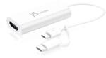 j5create Видео адаптер j5create JUA165C, За андроид, USB-C/USB-B мъжко - HDMI женско, Бял (J5-JUA165C) - xtreme
