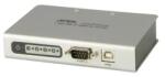 ATEN 4-портов хъб aten uc2324, usb към rs-232 (aten-uc2324-at) - xtreme