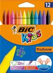 BIC МАСЛЕНИ ПАСТЕЛИ 12 ЦВЯТА plastidecor bic (bic 9457645)