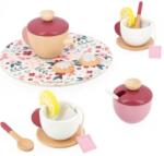 Janod Set de ceai din lemn Janod - Twist, 16 piese (J06631) Bucatarie copii