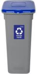 IGOTREND Szelektív hulladékgyűjtő 53 l FLAP BIN, szürke/kék